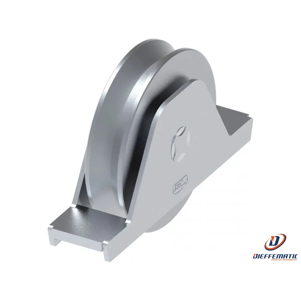 Ruota Inox D.120 A V Supporto Interno Fac 1207 Va1103.120.I2 Automazione Nuovo