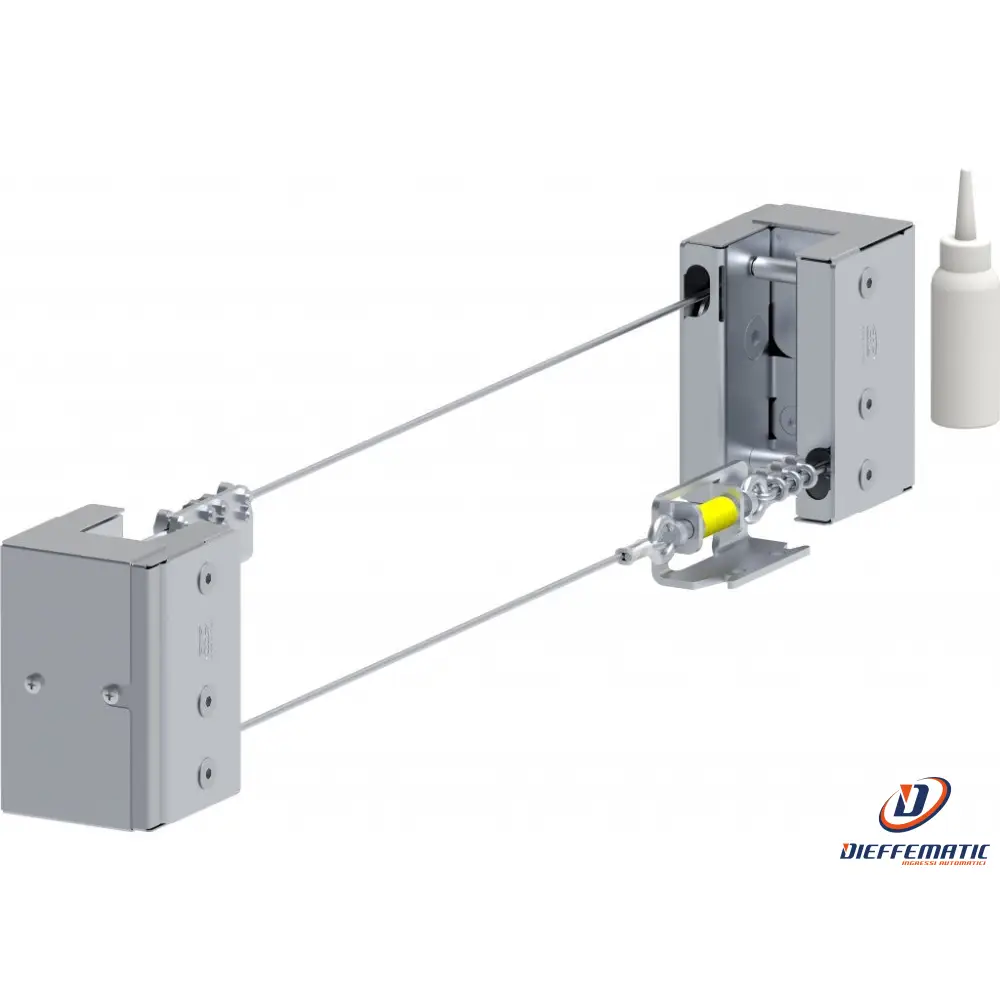 Ruote Con Fune E Attacchi Luce Anta 4 M Fac Va5102.004 Automazione Automatismi