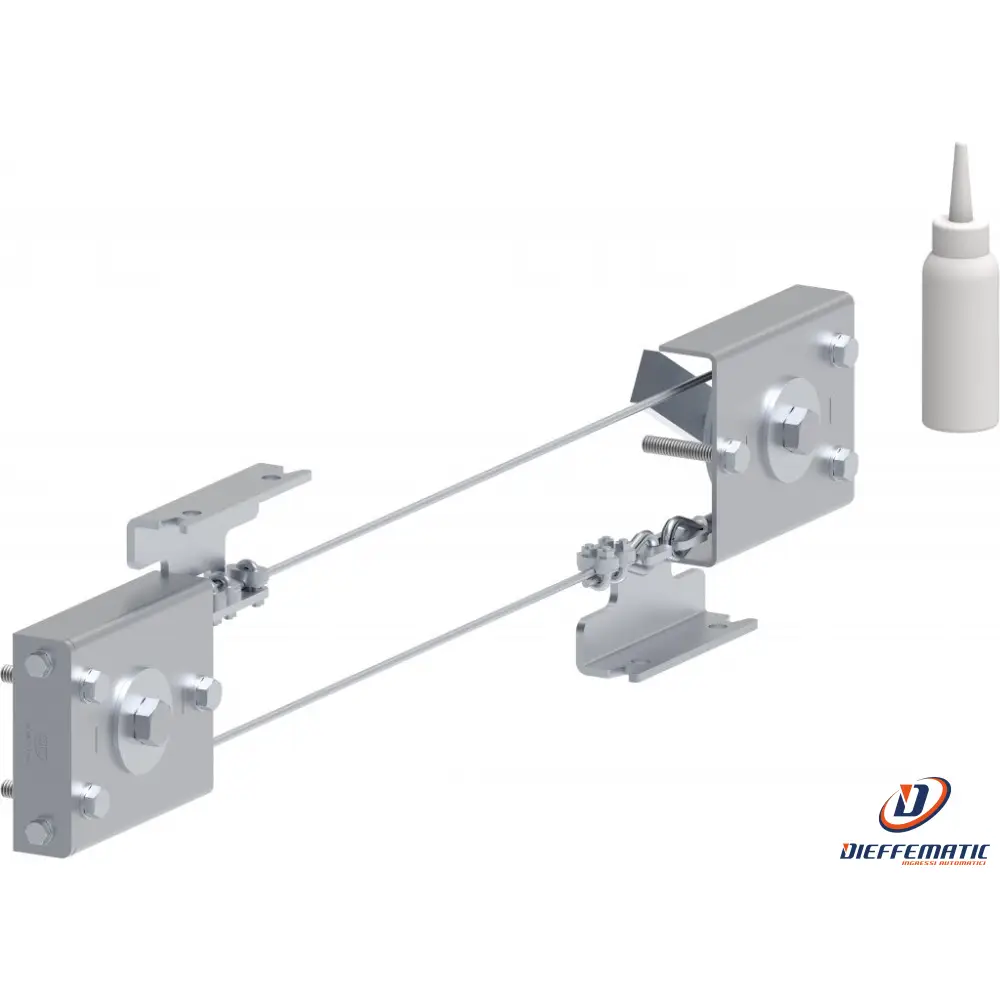 Ruote Con Fune E Attacchi Luce Max 15,4 M Fac Va5101.015 Automazione Automatismi