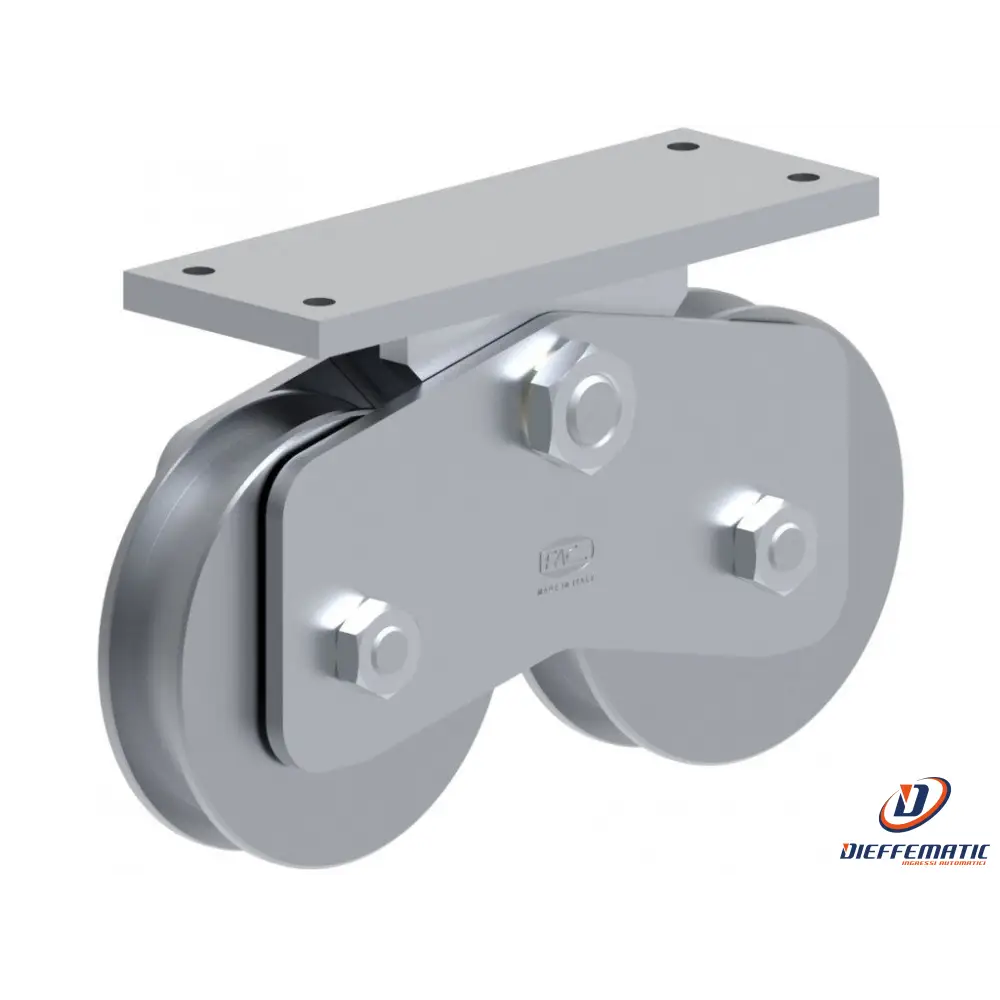 Ruote D.120 Gola A U Doppie Con Bilancino Fac 742.120 Va1206.120.2 Automazione