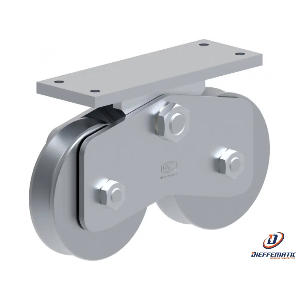 Ruote D.120 Gola A V Doppie Con Bilancino Fac 741.120 Va1106.120.2 Automazione