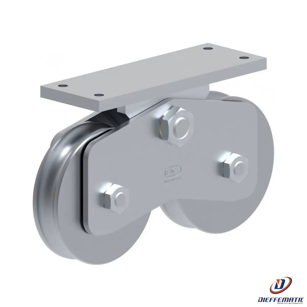 Ruote D.90 Gola Tonda Doppie Con Bilancino Fac Va1406.090.2 Automazione Garanzia
