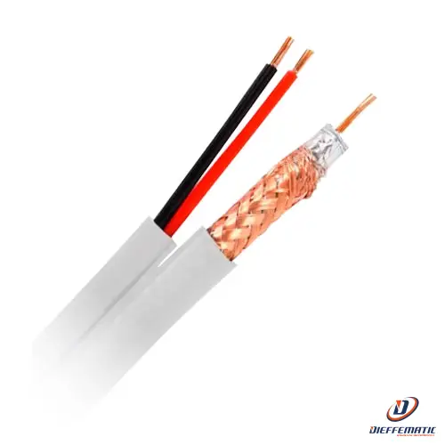 Safire RG59UP-100-SIAM Cavo Combinato