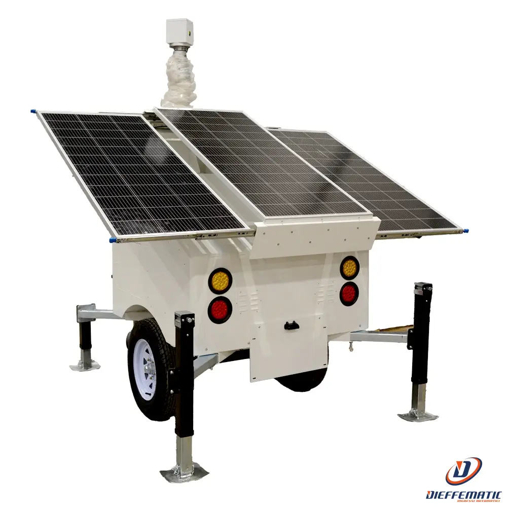 Safire Sf-Cctvtrailerpr07-2520Wh Trailer Ad Alimentazione Autonoma Per Tvcc