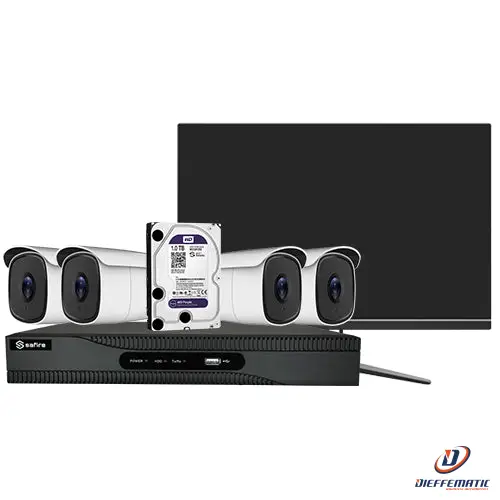 Safire SF-KIT40-4K Kit 4K preconfigurato
