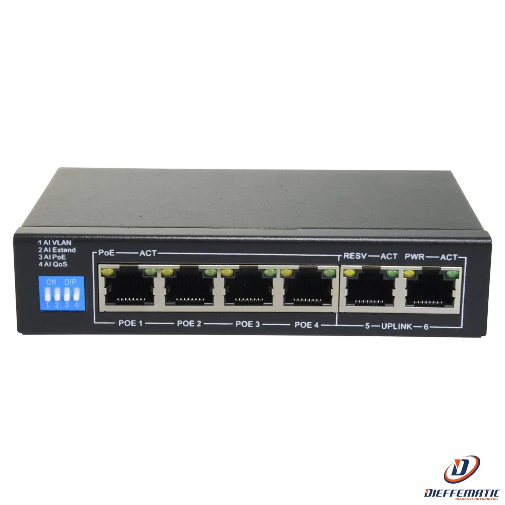 Safire SF-SW0604POE-60 Switch PoE