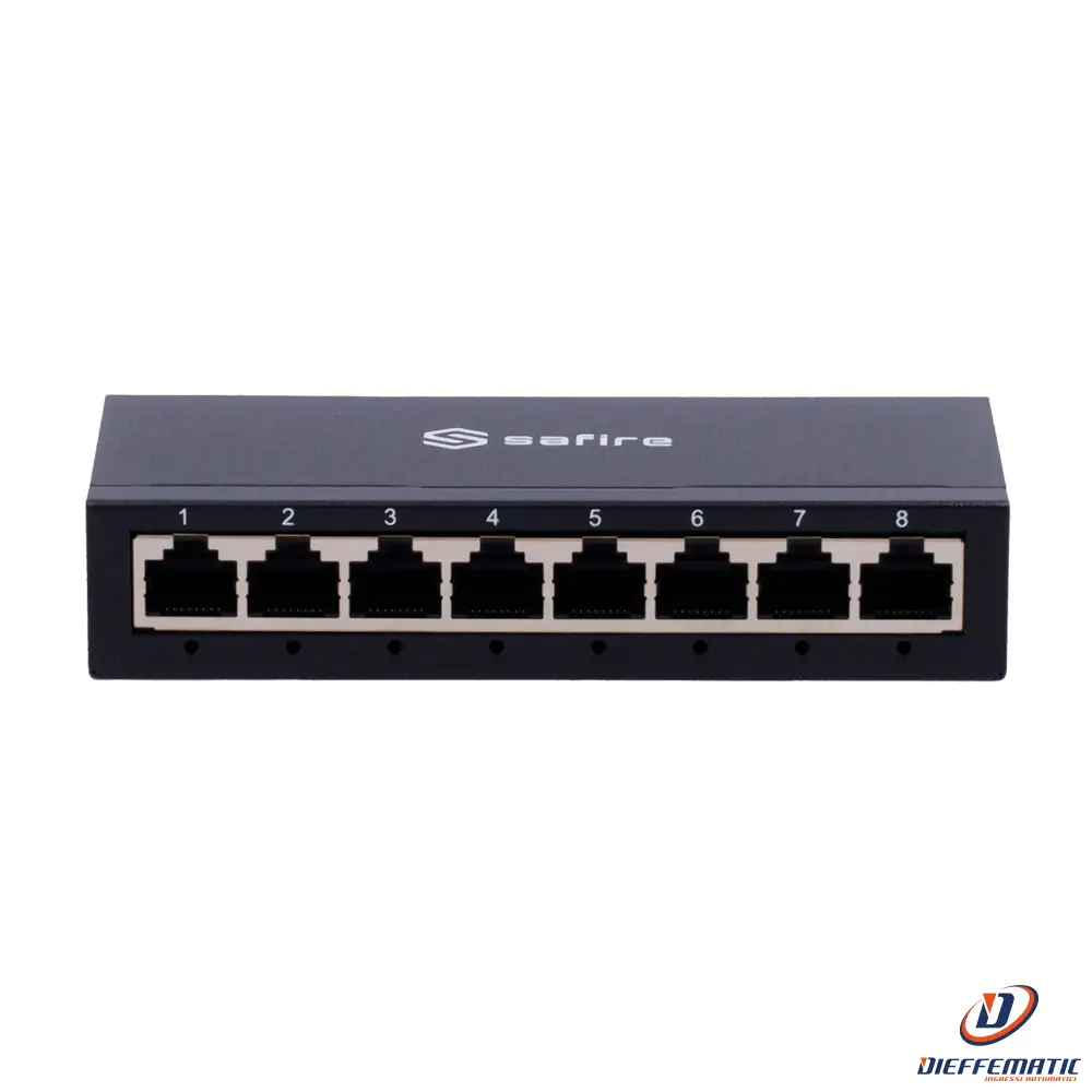 Safire SF-SW08-G-M Switch da tavolo