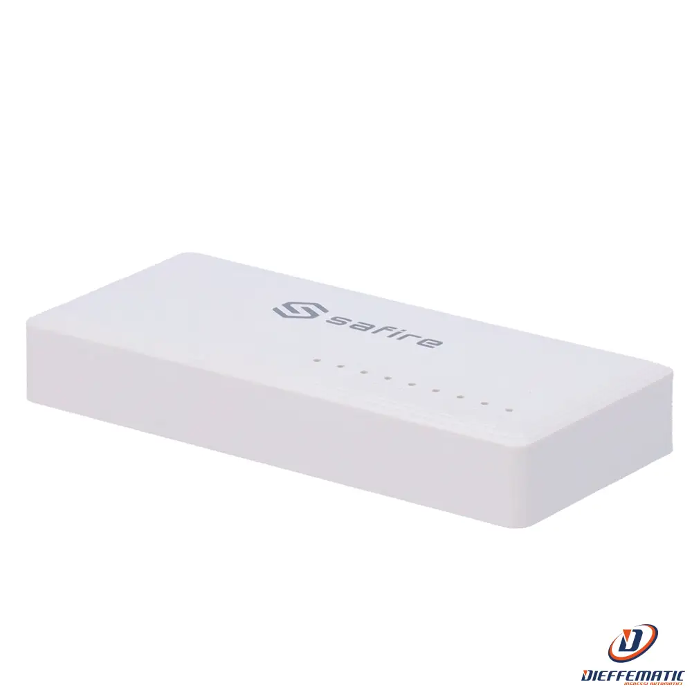 Safire SF-SW08-G Switch da tavolo 8 porte Gigabit