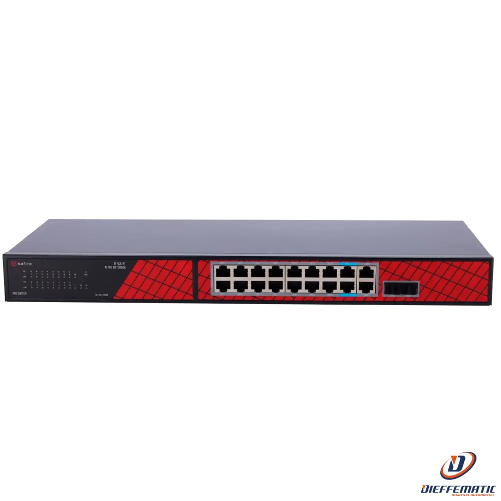 Safire SF-SW2016HIPOE-GF-240 Switch Hi-PoE
