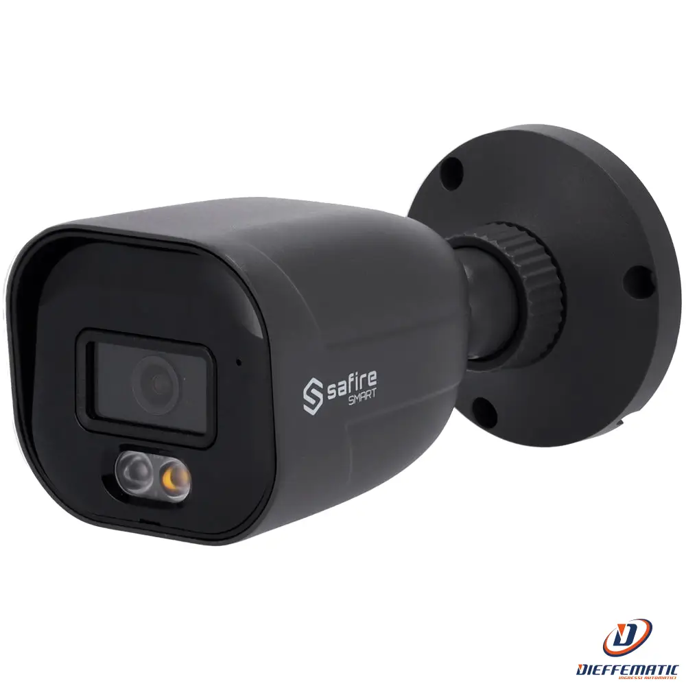 Safire Smart Sf-Ipb080A-4E1-Dl-Grey Telecamera Bullet Ip Gamma E1 Ia