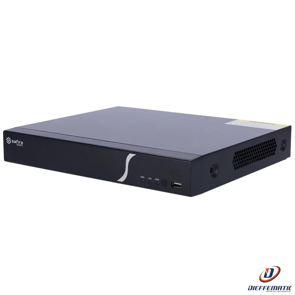 Safire Smart Sf-Nvr6104-4P-B2 Videoregistratore Nvr