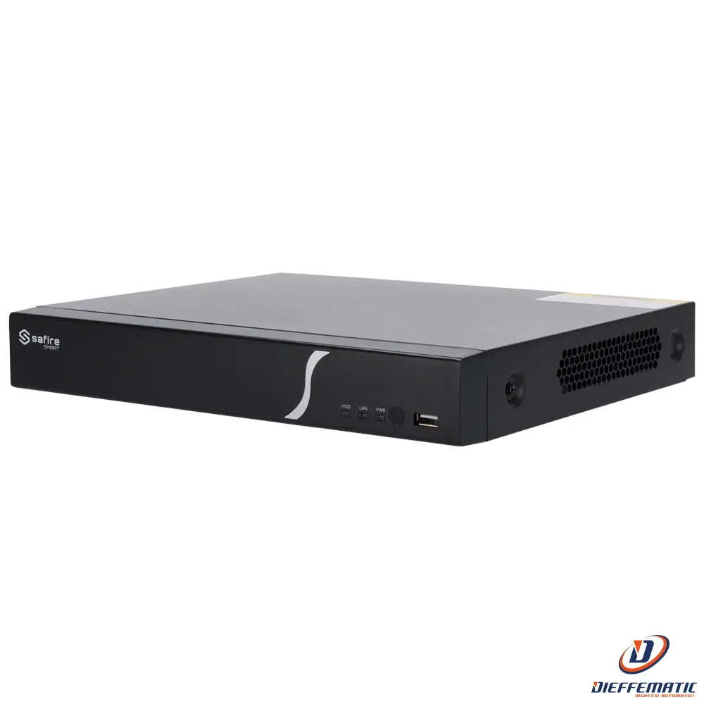 Safire Smart Sf-Nvr6108-8P-B2 Videoregistratore Nvr