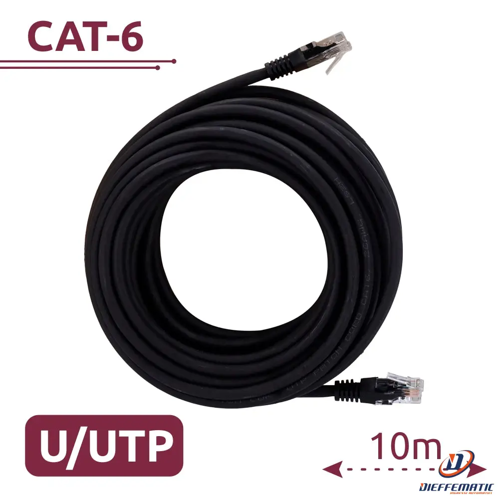 Safire UTP6-H-10BK Cavo UTP