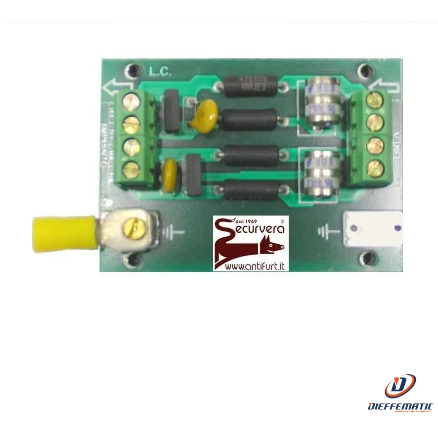 Scaricatore Sovratensioni Linea Telefonica Securvera Ss-Prtss1Pltb