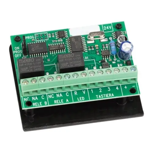 Scheda Decodificata Per Combinatore Tastiera Genius A10801 Automazione Originale