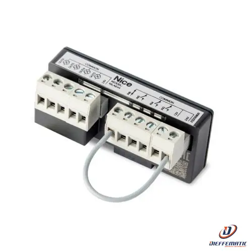 Scheda Di Espansione Plug-In 4 Output 4 Input Nice Mlae44 Automazione Originale