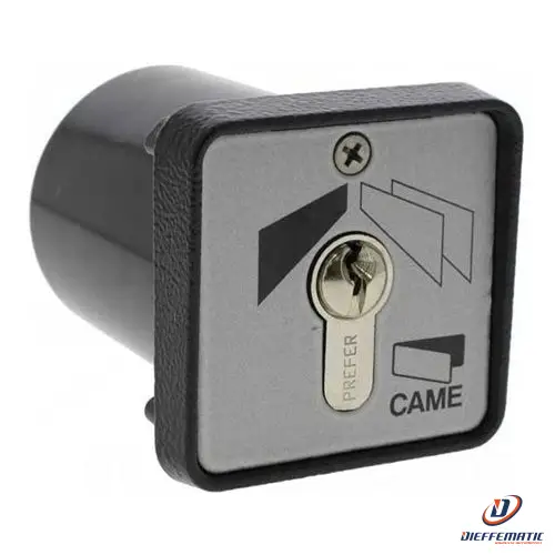 Selettore A Chiave Da Incasso Con Custodia Cilindro Serratura Din Came Set-I