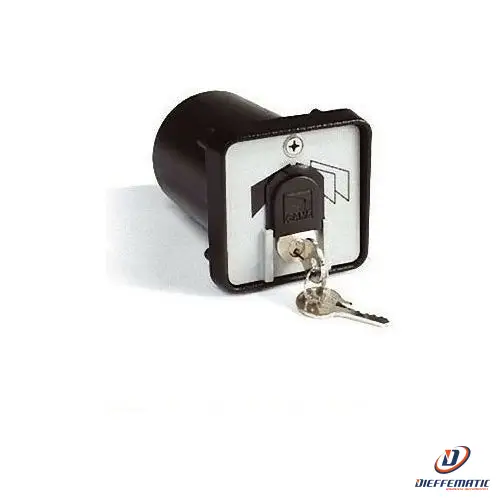 Selettore Chiave Incasso + Custodia + Protezione + Cilindro Serratura Came Set-K