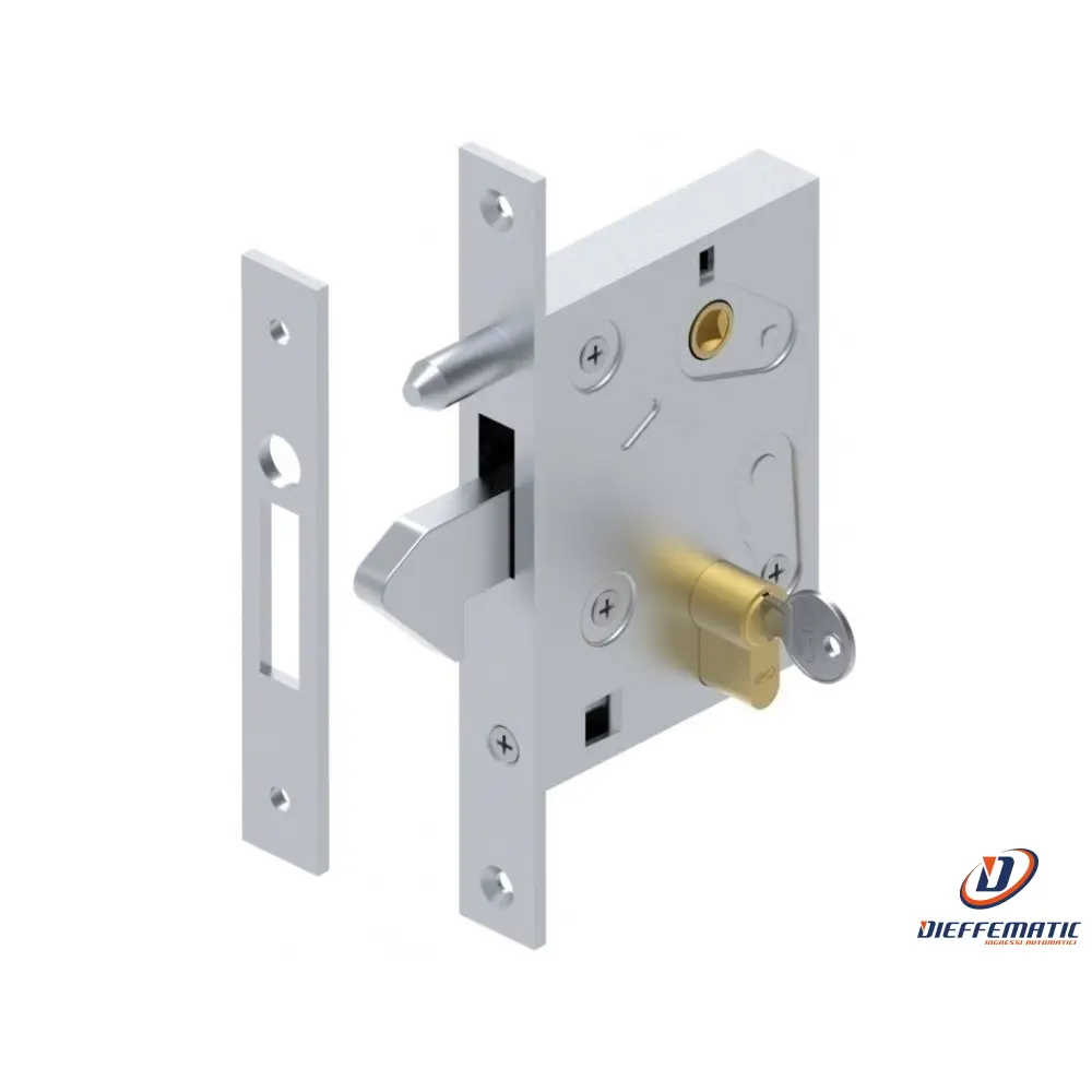 Serratura A Gancio Con Cilindro E Chiavi Fac 350 Vl3101.001 Automazione Garanzia
