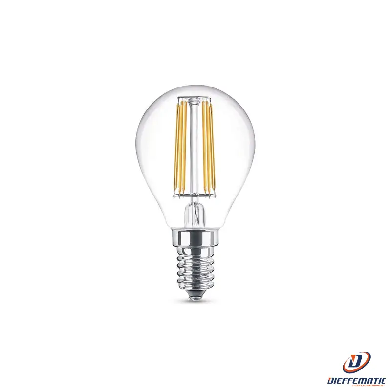 Sfera Led A Filamento E14 6W Cl. C 4000K 1000 Lm Lfhs75N 10 Pz