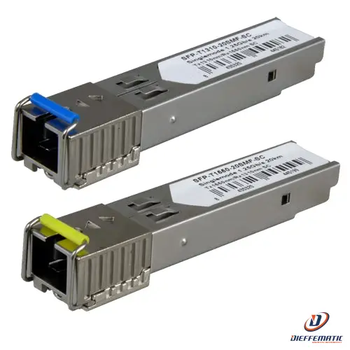 SFP-TR1513-20SMF-SC Coppia di moduli trasmettitori SFP