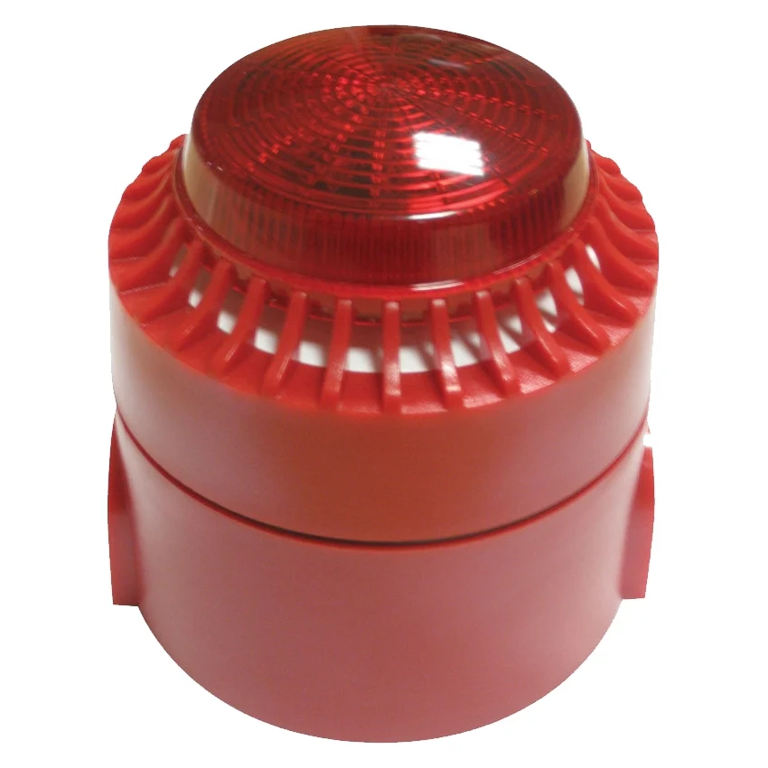 Sirena Antincendio Int/Est, Flash, 32 Suoni, 114 Db By Demes Ah-03127-Bs