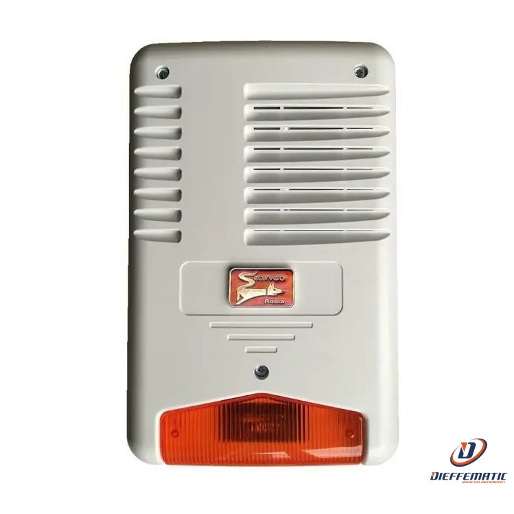 Sirena Lampeggiante Esterna Universale Filo Led Stato Securvera Sv-Splsflpaib