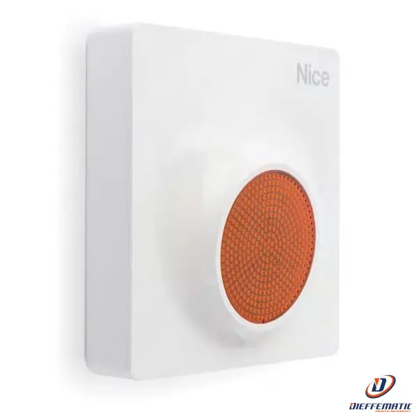 Sirena Radio Bidirezionale Dual Band Nice Mnssh Sicurezza Originale Garanzia