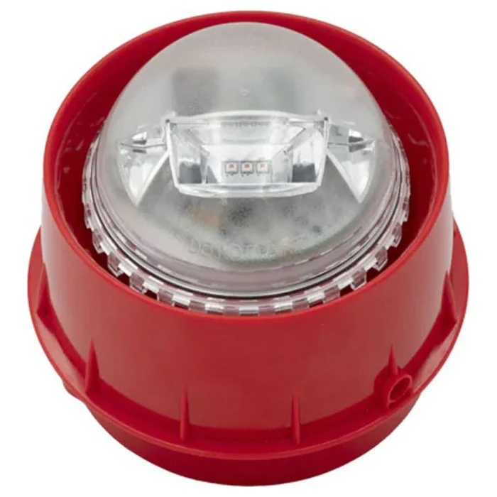 Sirena Rossa Via Radio Con Flash Rosso Notifier Nrx-Wsf-Rr Antincendio Sicurezza