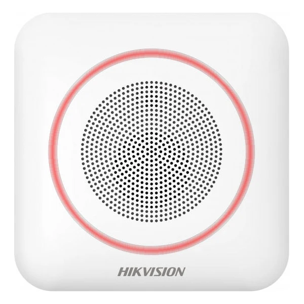 Sirena Via Radio Da Interno Hikvision Ds-Ps1-Ii-We(Red) Antintrusione Sicurezza