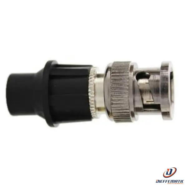 Spina Volante Bnc Maschio Alta Definizione Con Cap Ecs Kbm-Hd Ts-Kbm-Hd