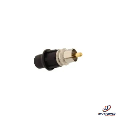 Spina Volante Rca Maschio Con Cap A Corredo Ecs Kcm Ts-Kcm