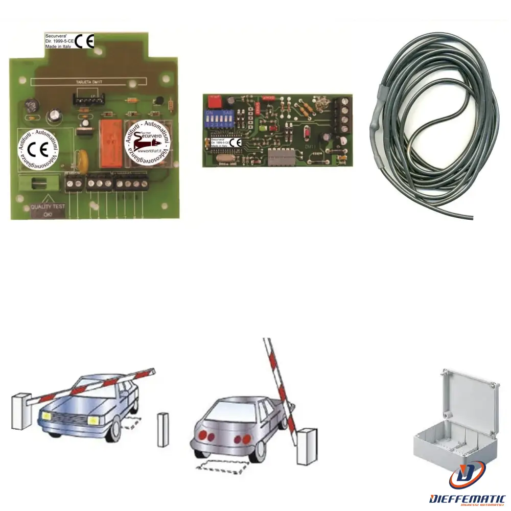Spira Magnetica 6 Metri Rileva La Sosta E Il Passaggio Securvera Sv-Mlbsmirpsb