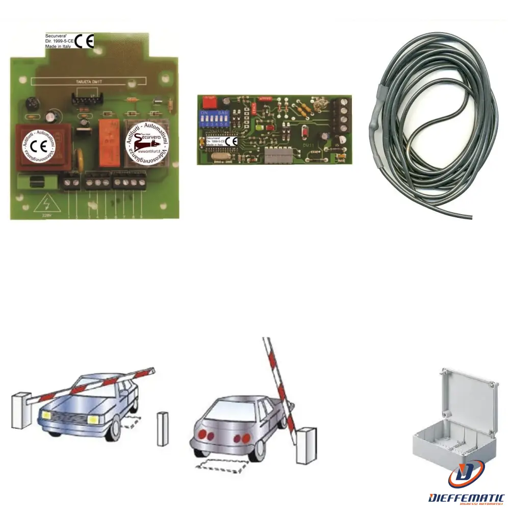 Spira Magnetica 6 Metri Rileva La Sosta E Il Passaggio Securvera Sv-Mlmsmirpse