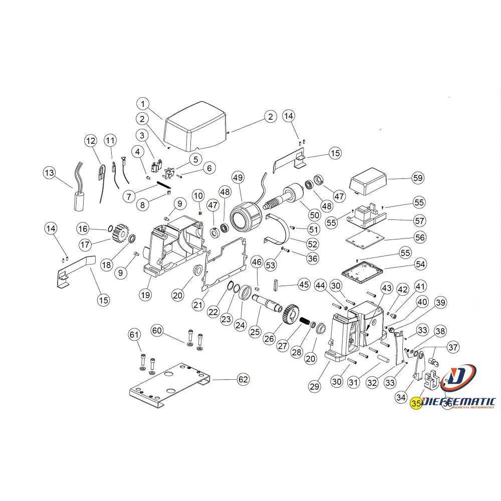 Stp028 Supporto Leva Sblocco Ag Future Kv10 Ricambio