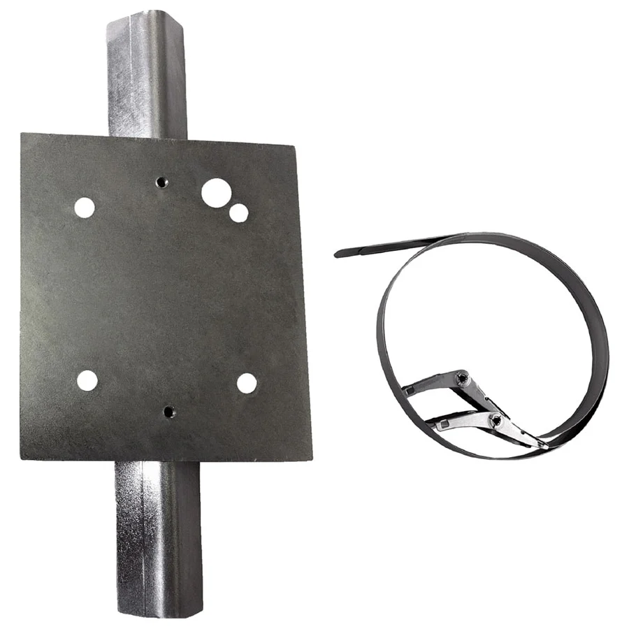 Supporto Palo Per Sip Redwall Optex Siplrp-Pb Antintrusione Sicurezza