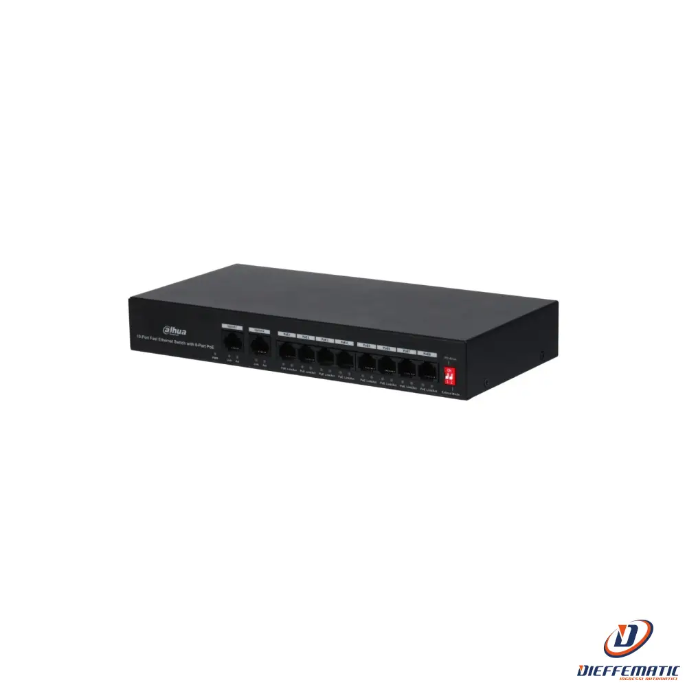 Switch A 10 Porte Con 8 Porte Poe (65 W) Nice Pfs3010-8Et-65 Pfs3010-8Et-65 Home