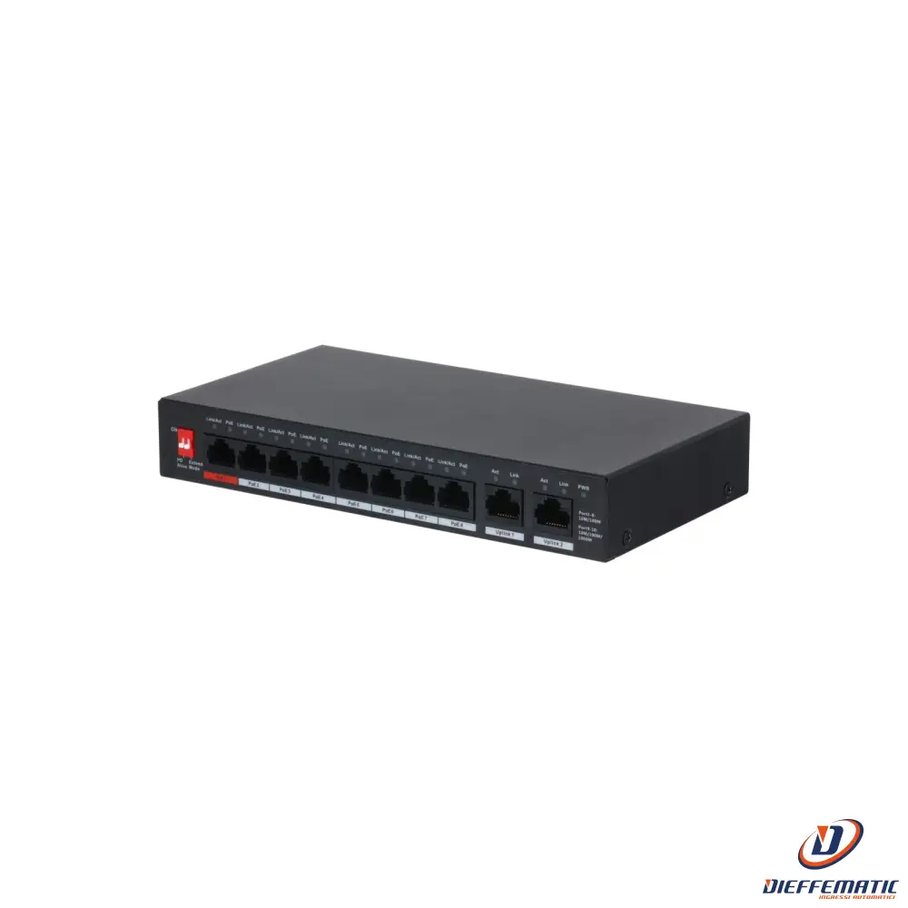 Switch A 10 Porte Con 8 Porte Poe Nice Pfs3010-8Et-96-V2 Pfs3010-8Et-96-V2 Home