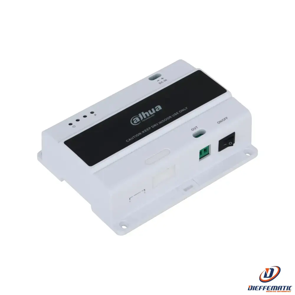 Switch Bifilare, 2 Porte Bifilari Dahua Vtns1001B-2-A Sorveglianza Sicurezza