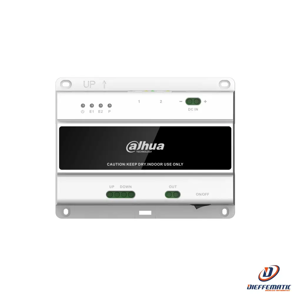 Switch Bifilare Con 10 Livelli Di Connessione In Cascata Dahua Vtns2003B-2-A