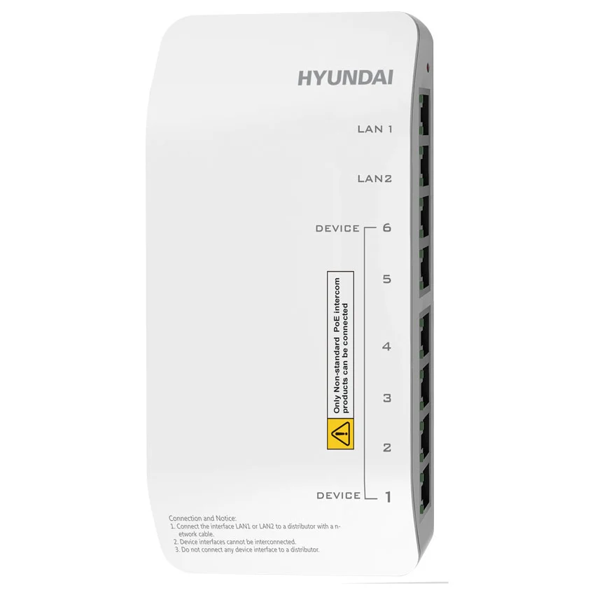 Switch Distributore Di Rete E Alimentazione Hyundai Hyu-560 Videocitofonia