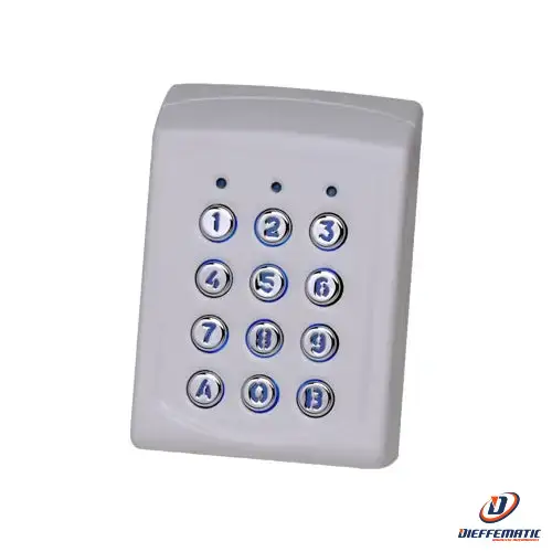 Tastiera Radio Rolling Code A 10 Canali - 99 Utenti Allmatic Rk3 12005307 Nuovo