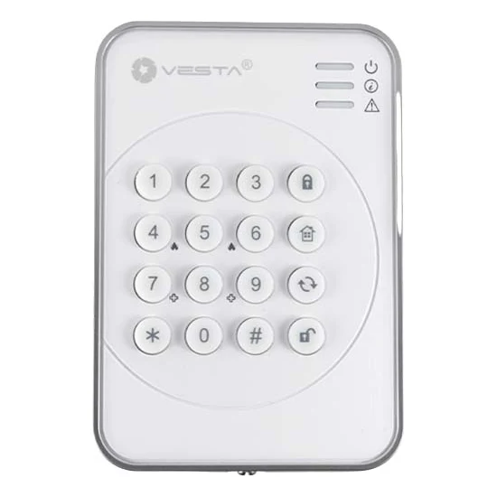 Tastiera Remota Radio Intelligente Vesta Kp-23B-El-F1-868 Antintrusione