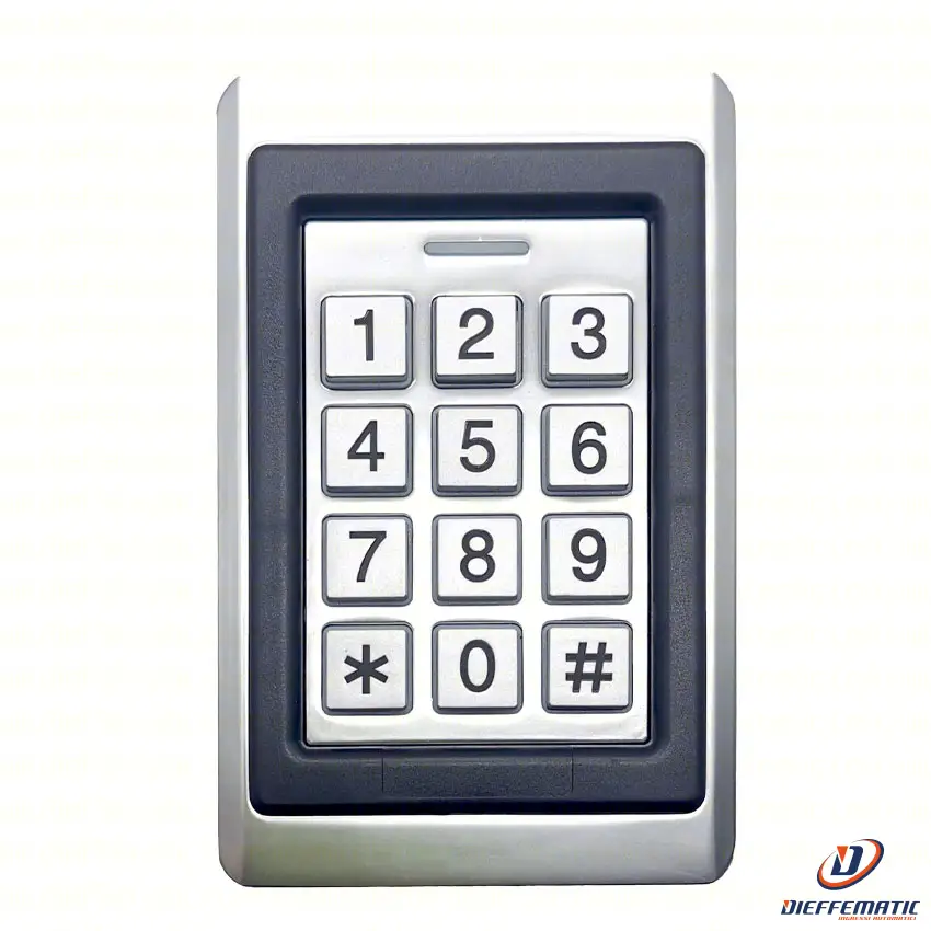 Tastierino Di Controllo Accessi Con Lettore Prossimità Em & Mf K16Em-W