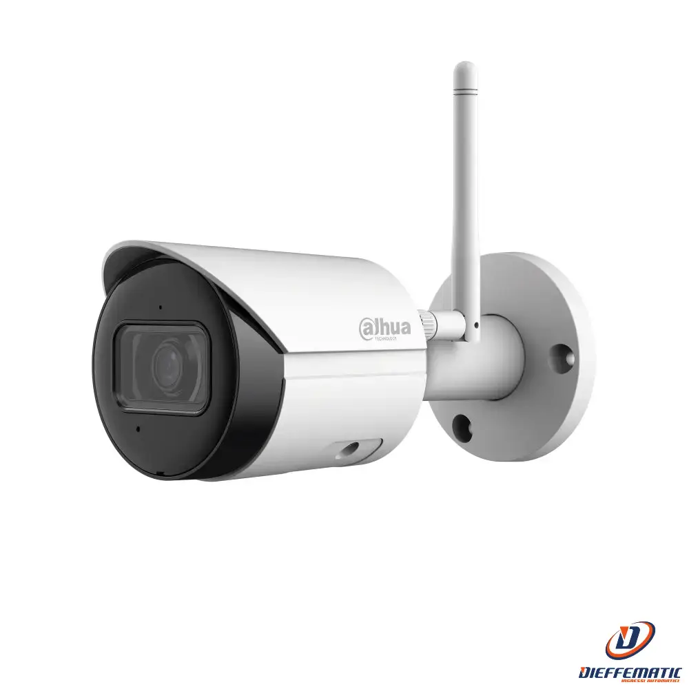 Telecamera Bullet Ip/wi-fi 2mp 1/2.8" Dahua Ipc-hfw1230ds-saw Sorveglianza Nuovo