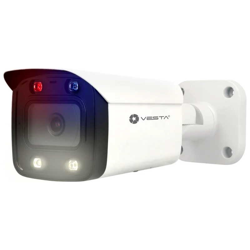 Telecamera Ip 4Mp Dual Light Active Deterrence Ai Da Esterno Vesta Ipc-B34-As-Pv