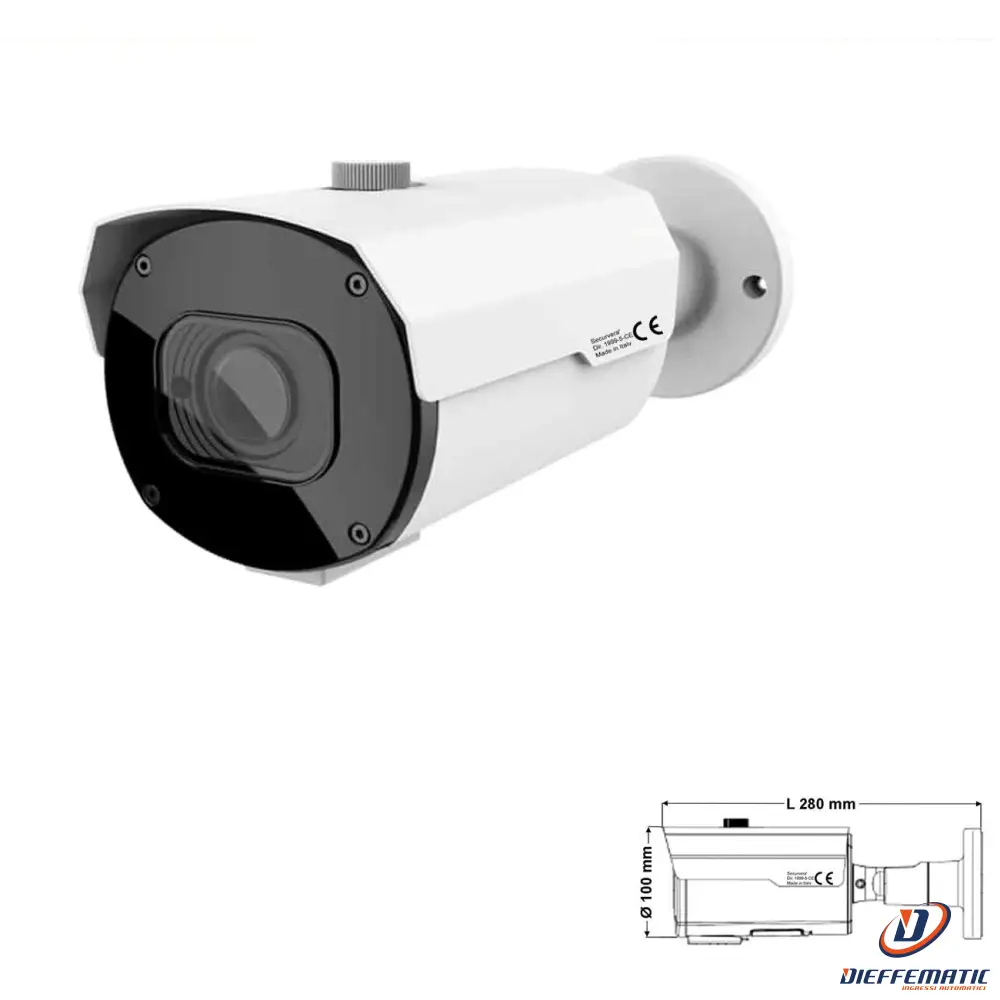 Telecamera Multicontrollo 5Mpx Ottica Motorizzata Varif. Securvera Se-Tbmovdnipe