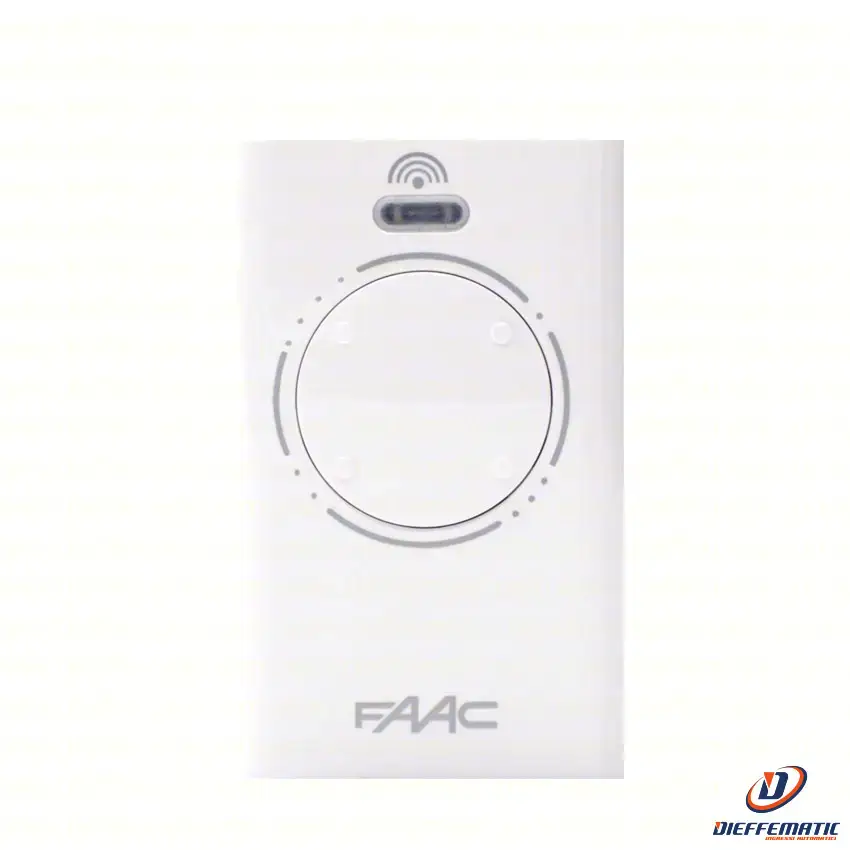 Telecomando Trasmettitore Bianco Faac Xt4 433 Slh Lr Rolling Code 787008