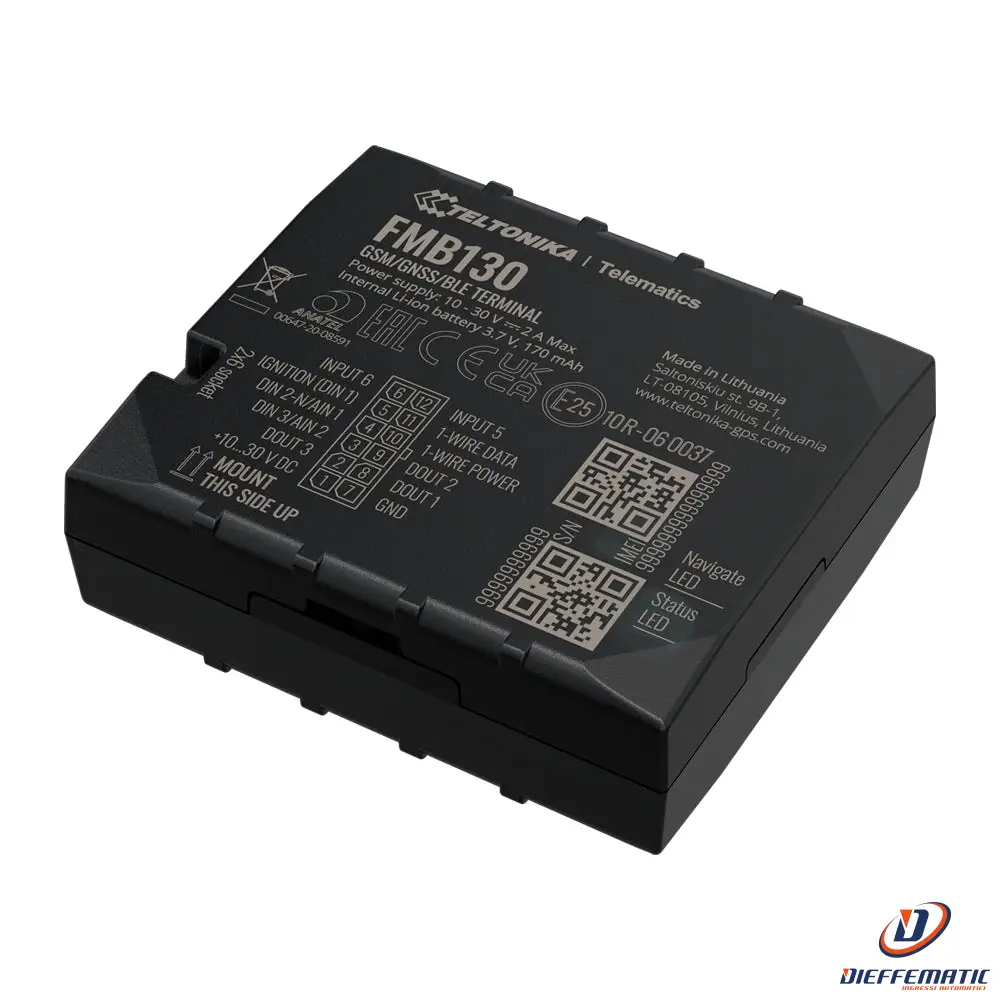 Teltonika TK-FMB130 Tracker avanzato per veicoli