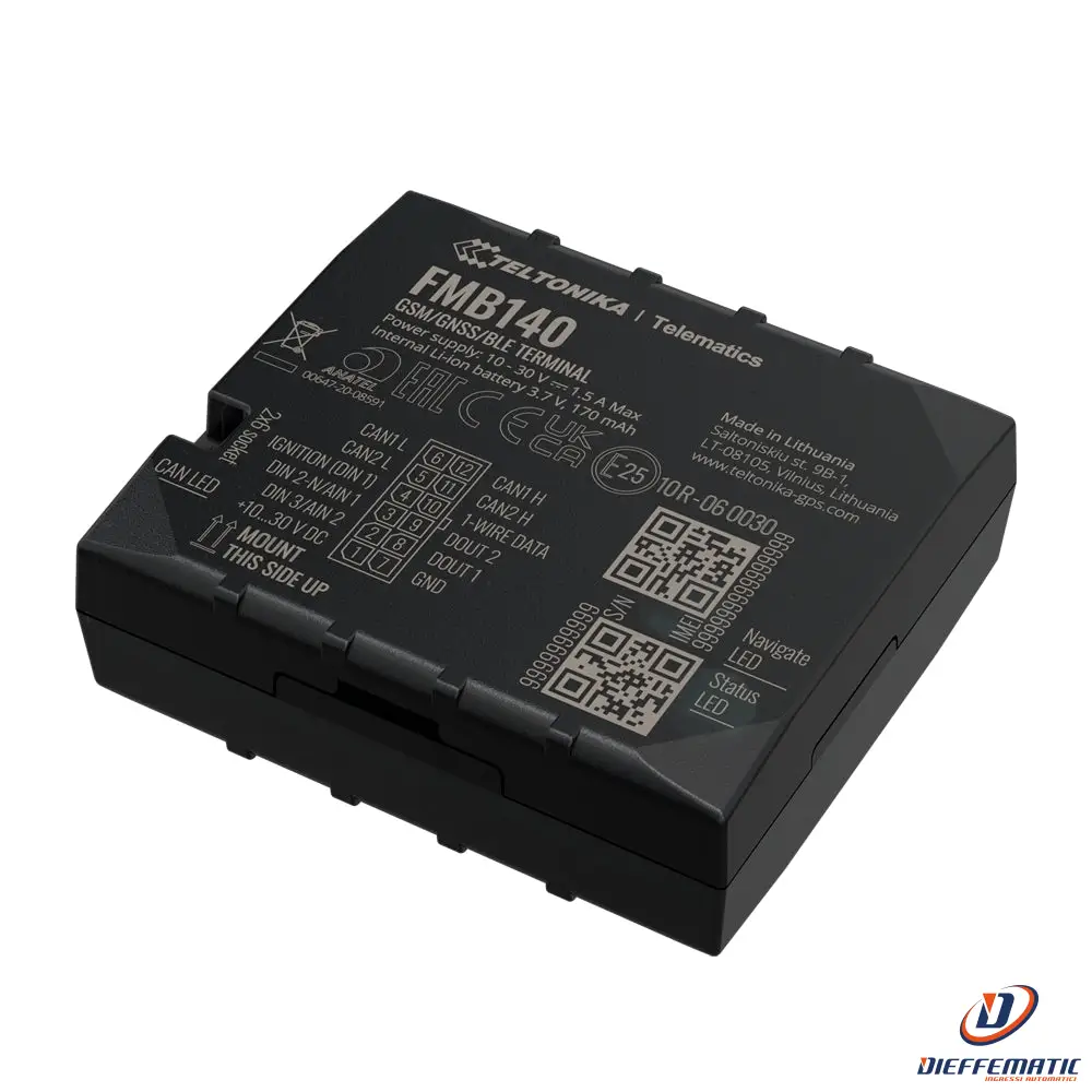 Teltonika TK-FMB140 Tracker avanzato per veicoli